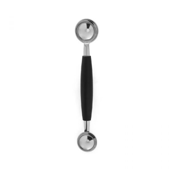 Double Melon Baller Stainless Steel Black Handle Perpetual