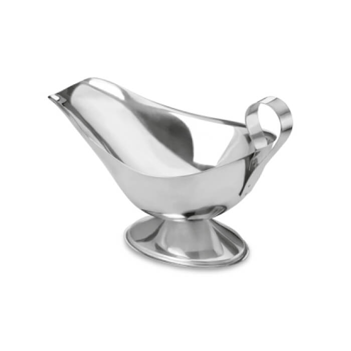 Stainless Steel Gravy Sauce Boats 3 oz Perpetual